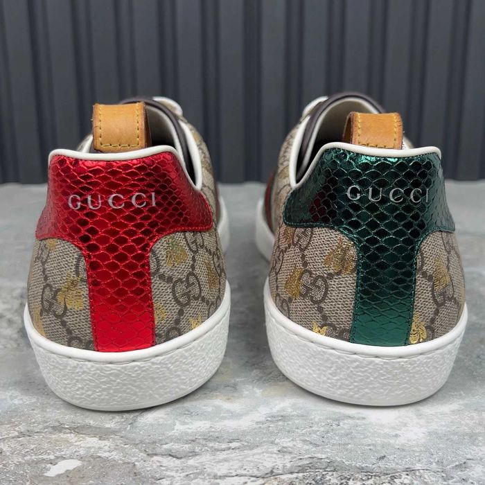 Vand adidasi Gucci ACE GG Bees Supreme Canvas - toate marimile pe stoc