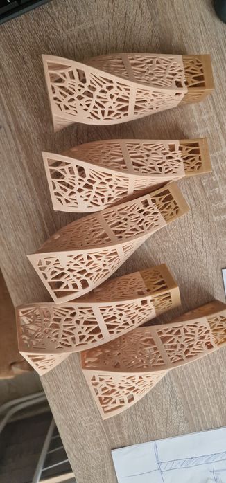 Бутикови пластмасови резервни части и детайли 3Д принтиране, моделиран