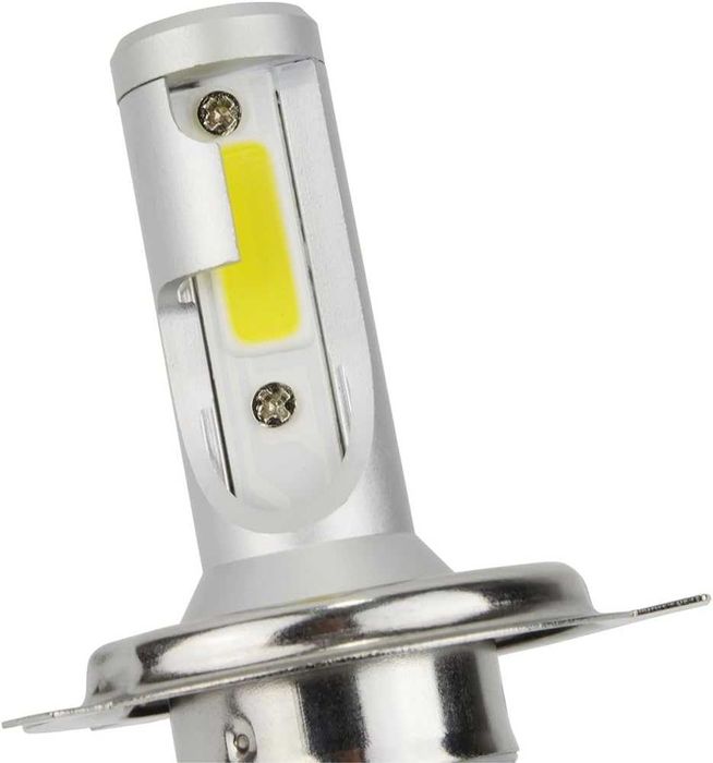 LED крушки H4, висок клас, 7200 lum, 6000K-6500K от Safego