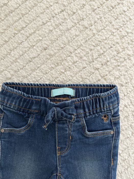 Дънки за бебе 0-3 месеца Okaidi