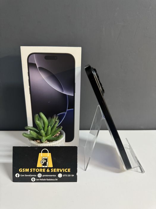 Iphone 16 Pro Max Black Titanium 512Gb 2 Ani Garantie Gsm Store&Servic