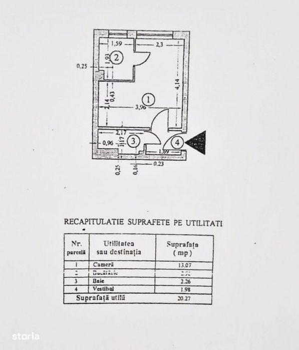 Modernizata si utilata* 8 minute metrou*Intrarea Badeni 2A-Titan*Imobi