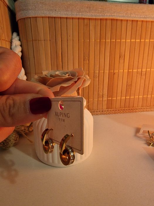 Обеци "бижутерия"