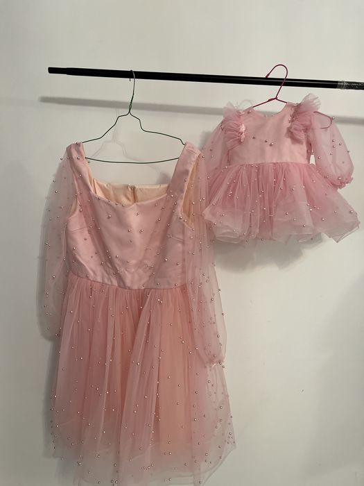 Set rochite mama fiica botez