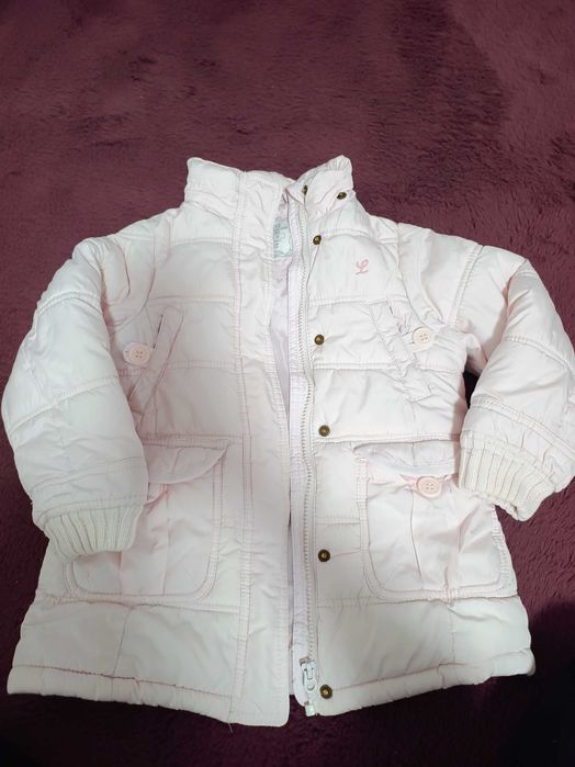Geaca fetiță 98 104 4 - 5 ani (2 bucăți)