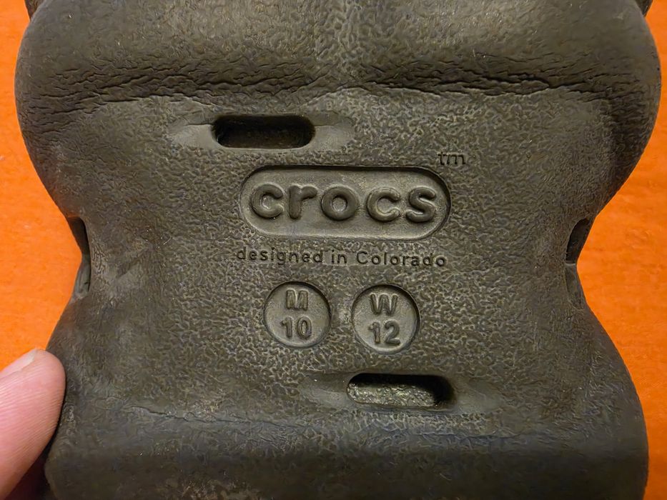 Crocs Echo Clog Black 43-44 că noi