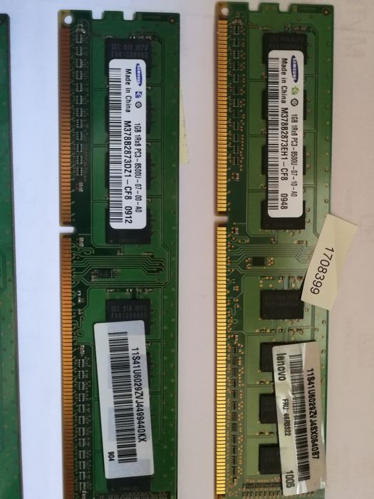 RAM Памет DDR3 1066 MHz и 1333 MHz на модули от 1GB