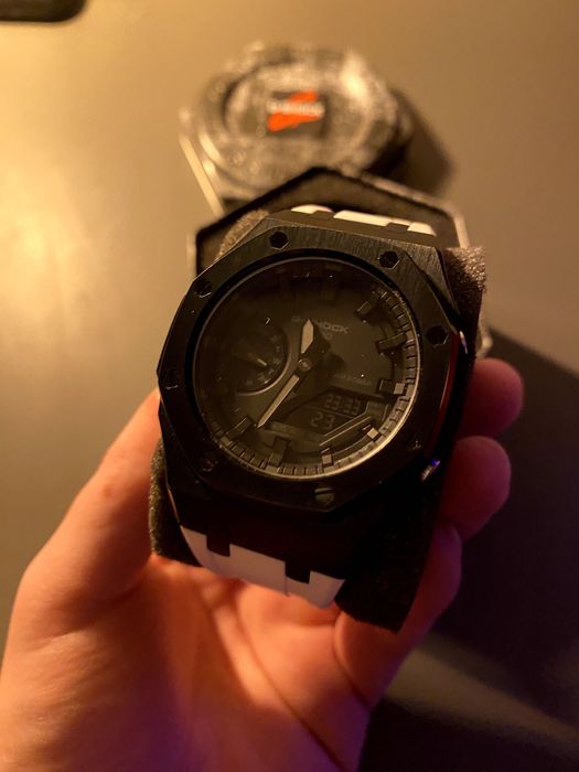 Casioak | Casio G-Shock GA-2100 Unique Black/White Mod