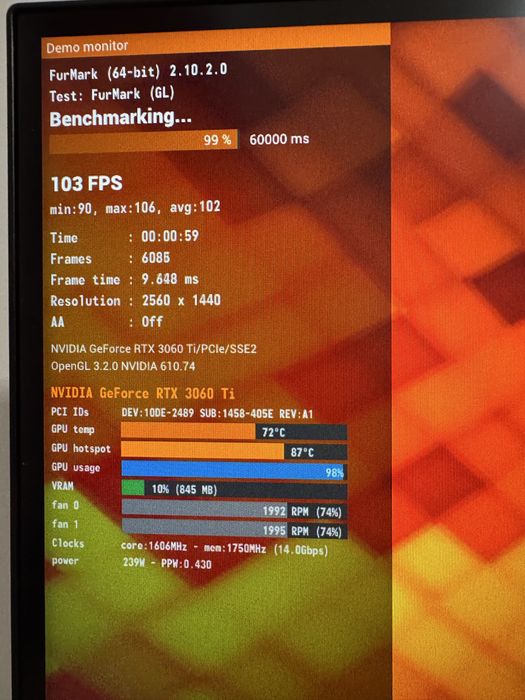 Nvidia GeForce RTX™ 3060 Ti  256 bit