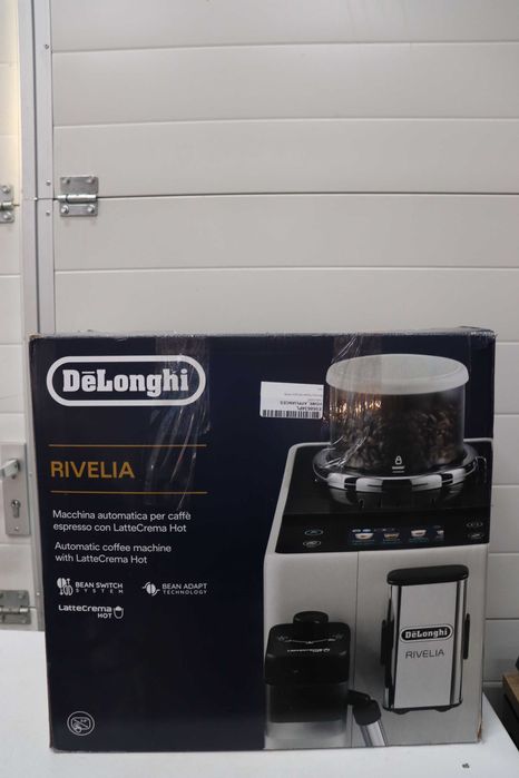 Кафеавтомат Delonghi Rivelia EXAM440.55.W 1450W, LatteCrema Hot, 19bar