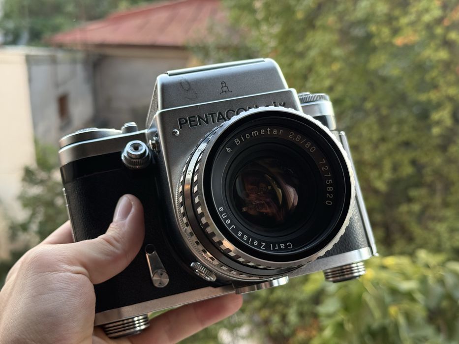 Carl Zeiss Jena Biometar 80mm f2.8 Zebra Pentacon Six Medium Format