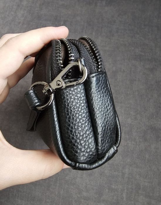 Кошелёк косметичка клатч натуральная кожа