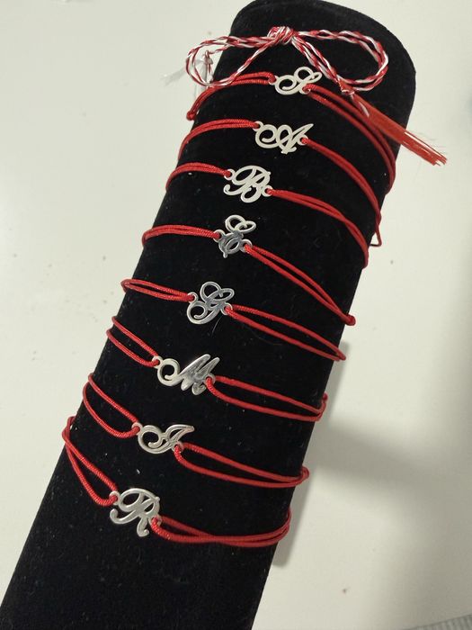 Martisoare -bratari cu snur ajustabil