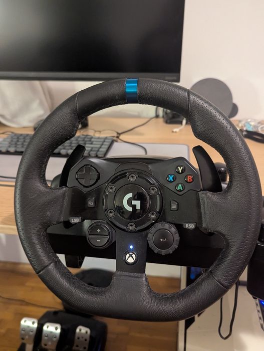 Волан Logitech G923 + скоростен лост shifter