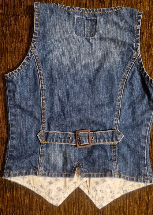 Vesta denim fete