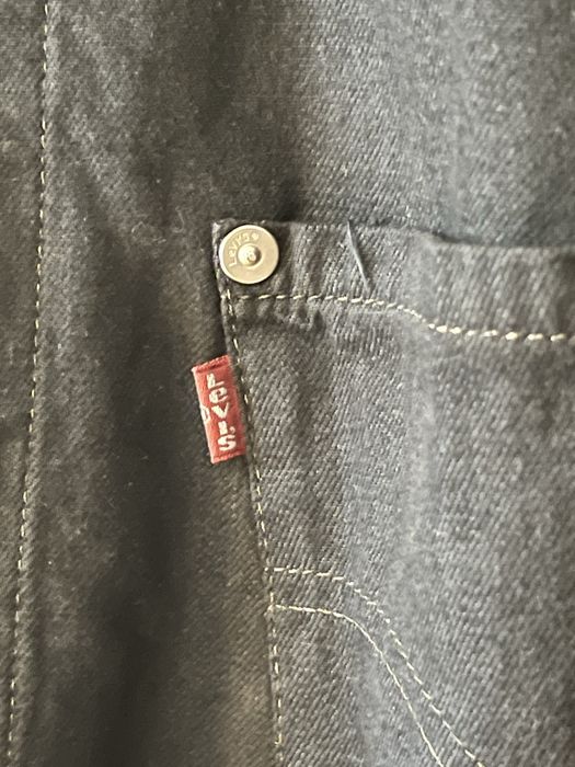 Levi’s Engineered Shirt Twisted Denim Rare Work