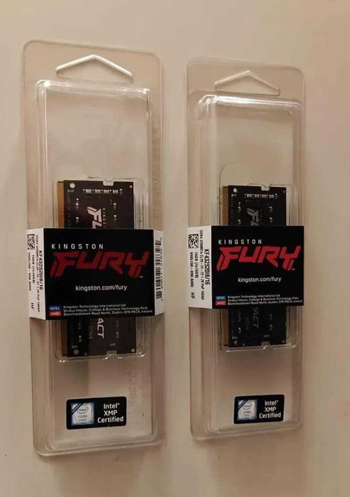 Kit 32GB DDR4 3200MHz Memorie Laptop Kingston FURY Impact Sigilat NOU