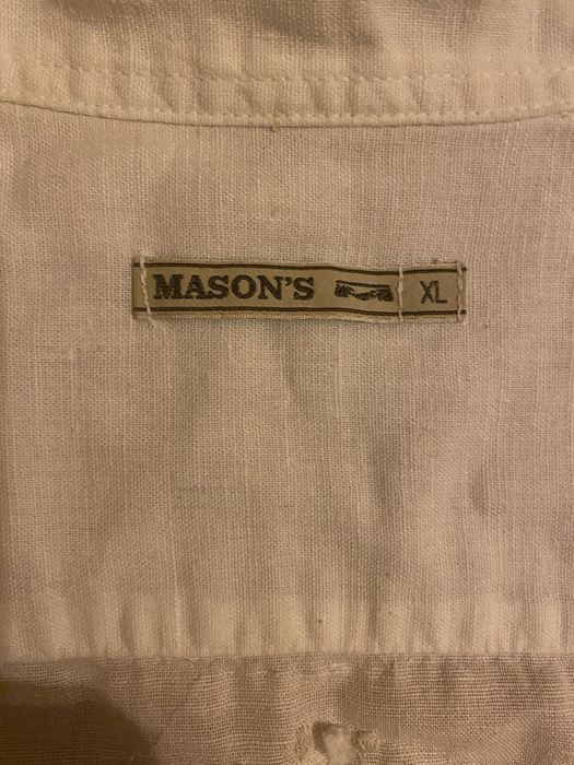 Mason’S памучна риза с ръчна бродерия