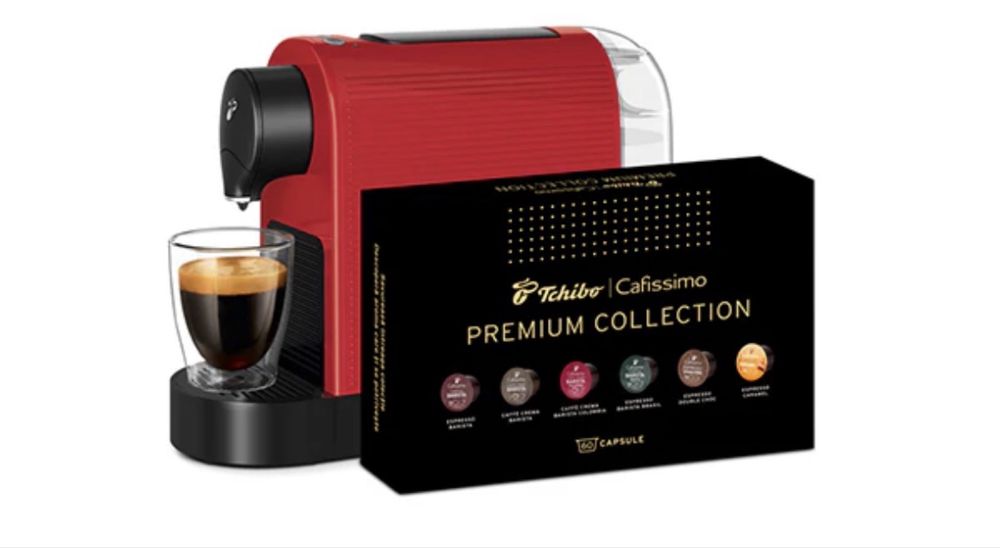 Cafissimo Pure Plus Red & Capsules Premium Collection