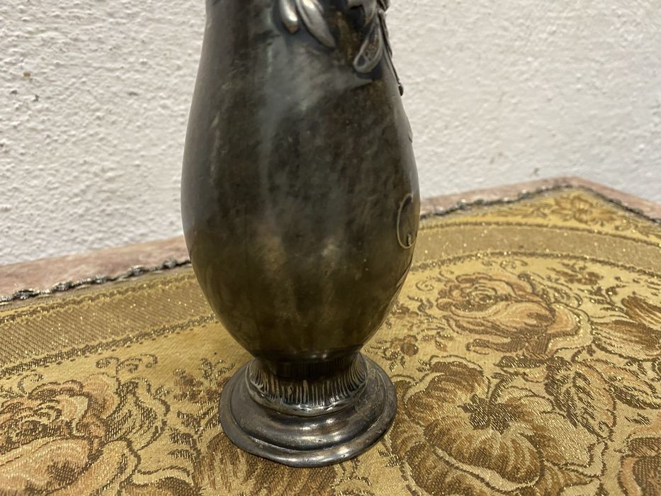 Английска посребрена ваза