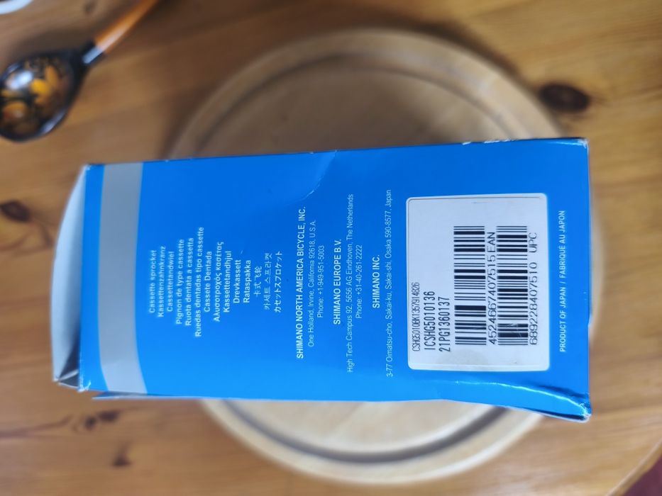 Casetă de pinioane Shimano