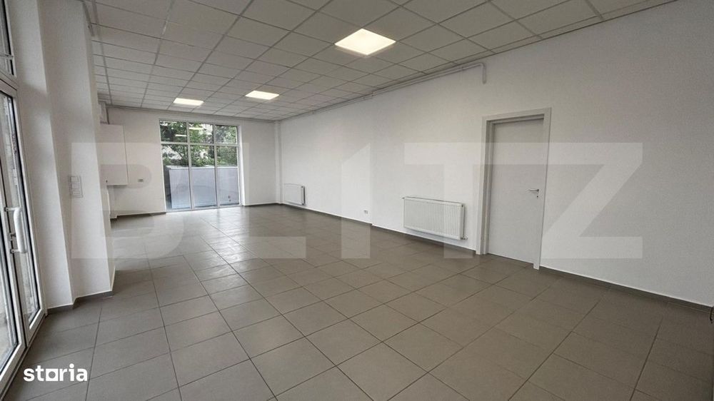 Spatiu comercial open space configurabil, parter, 65 mp utili, zona 1