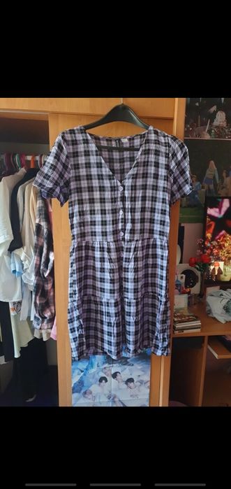 Rochie midi, mov