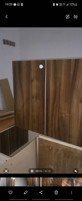 Кухонный гарнитур на 1.2 верхние и нижние шкафы