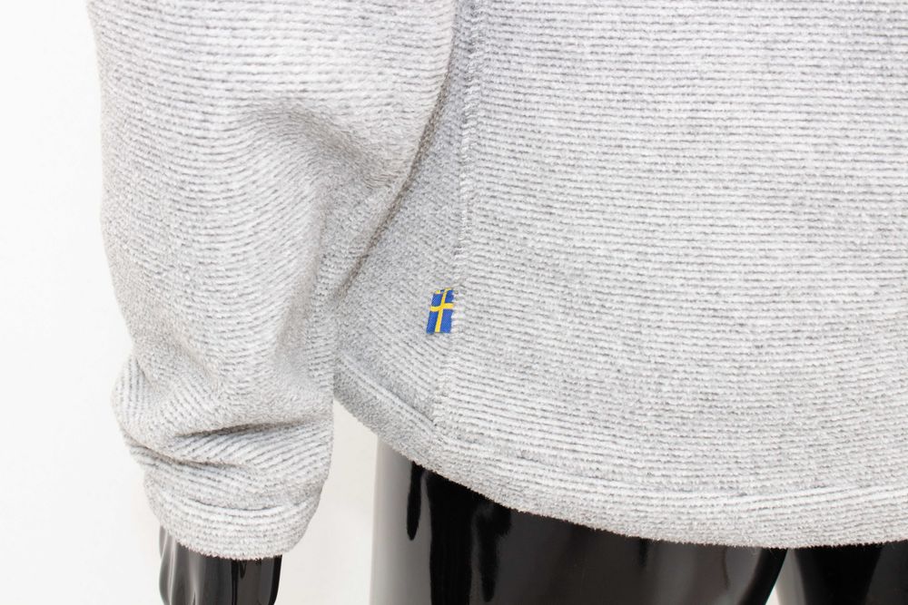 Fjallraven Ronja Fleece оригинално дамско поларено яке сиво цял цип XS