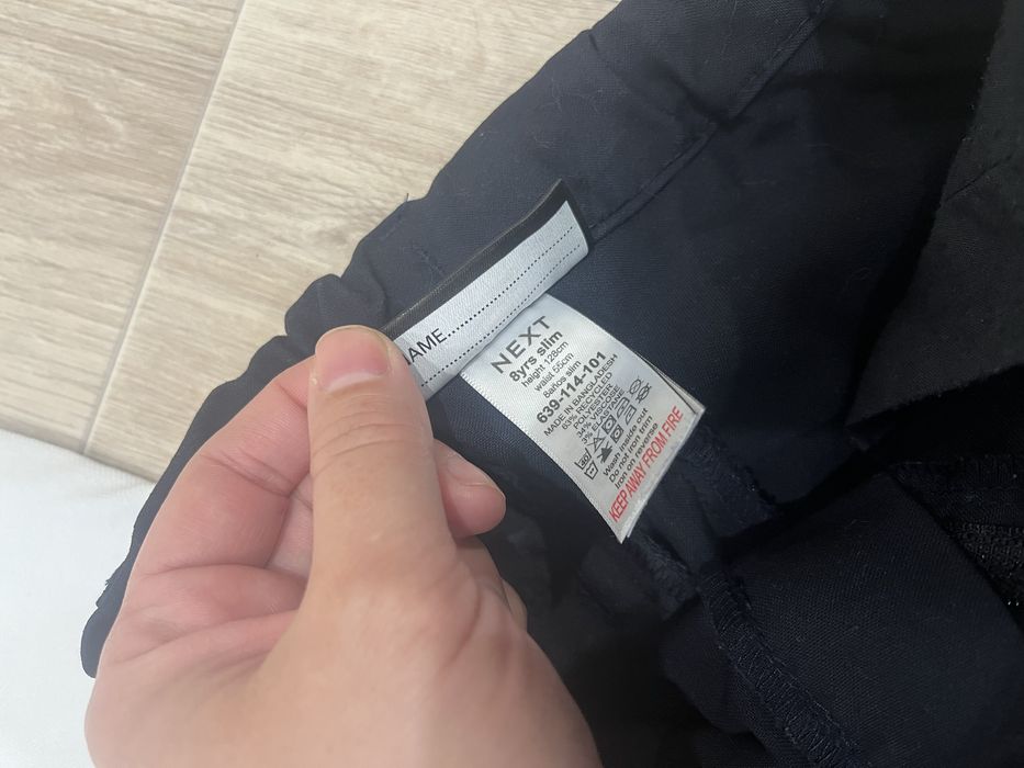 Поло (рубашка) и брюки . Школьная форма