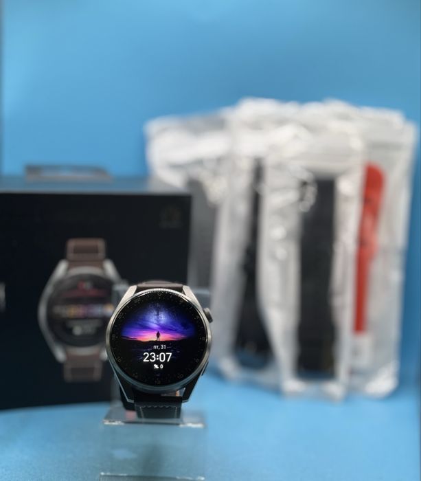 Смарт часовник Huawei Watch 3 Pro, 48 мм, Brown Leather