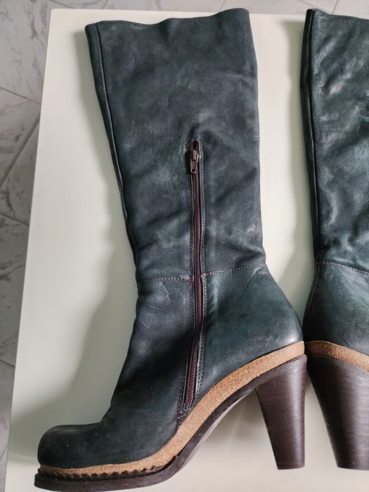 Дамски ботуши естествена кожа