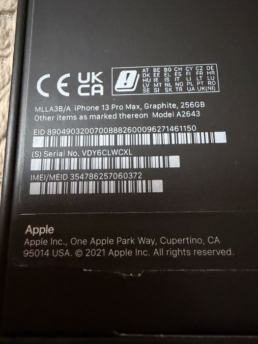 Apple iPhone 13 Pro Max