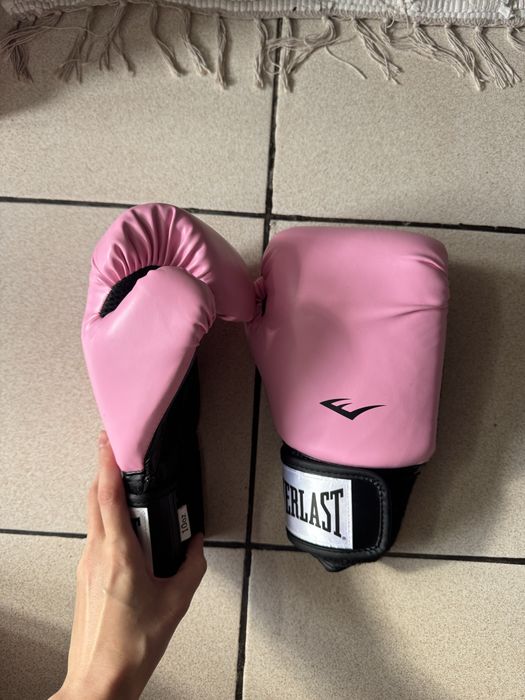 Боксови ръкавици Everlast 10 oz – розови