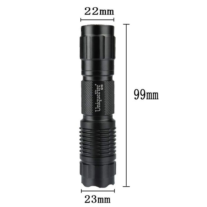 Lanterna UV cu Led 365nm - UniqueFire- 1 Mod