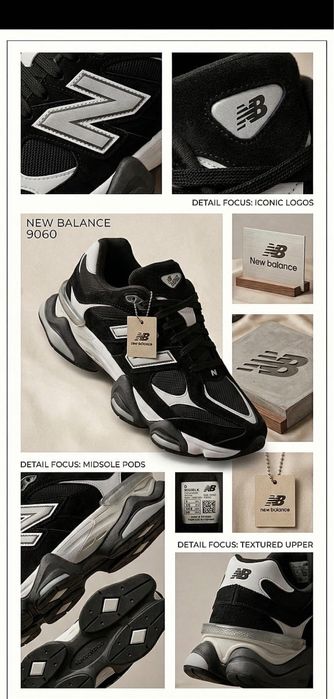 Adidasi New Balance 9060 cel mai nou model 230 de lei