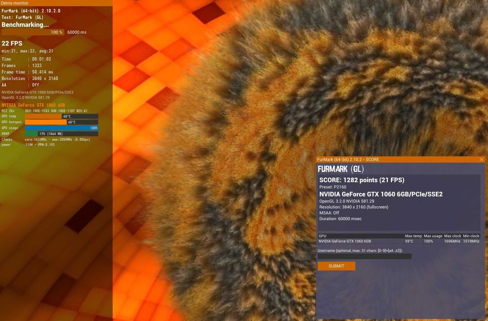 Видео карта GPU KFA2 GTX 1060 OC 6GB GDDR5