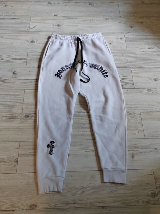 Pantaloni YRW albi