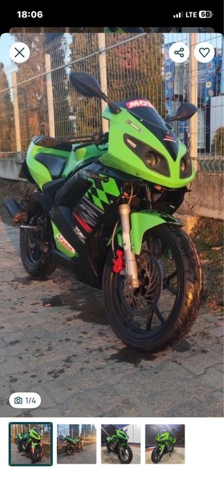 Rieju 49cc/Se conduce cu cat B si A1