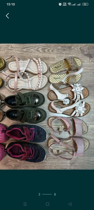 Обувь на девочку сандали сапоги