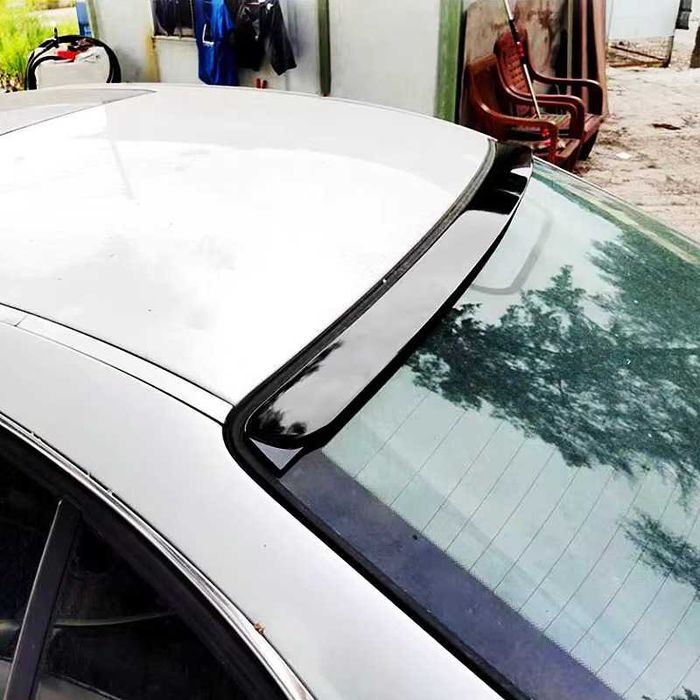 Eleron Lip Luneta Spoiler Geam BMW Seria 3 E46, Negru Lucios, ABS