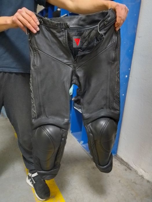 Кожен мотоциклетен панталон