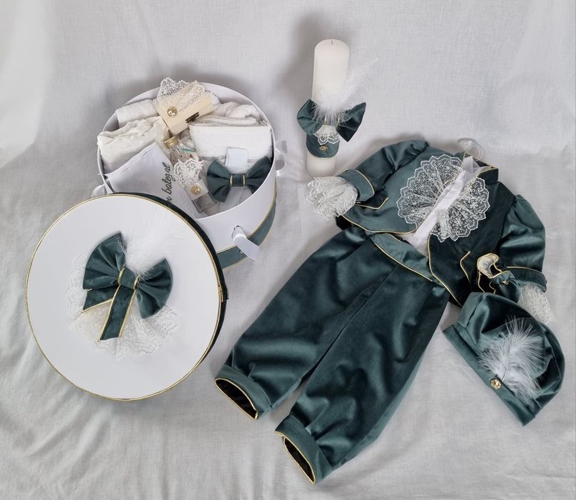 Trusouri botez,  Lumanari, hainute botez