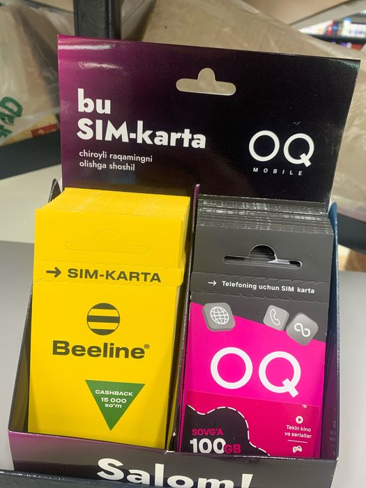 OQ SIMKARTALAR +99820 xxx-xx-xx