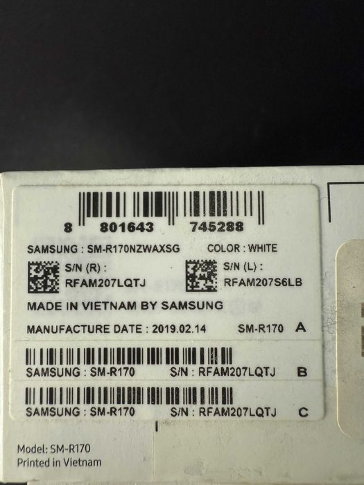 Samsung Buds sm-r170