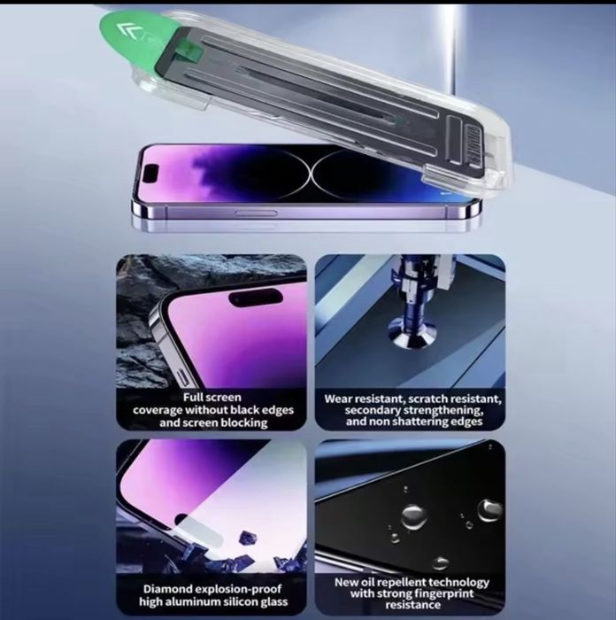 Folie anti spy iPhone 17 PRO MAX