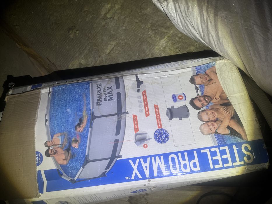 Продам бассейн bestway steep pro max