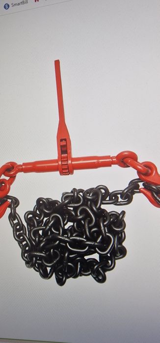 Lant ancorare pentru utilaje grele cu dispozitiv de tensionare pe clic