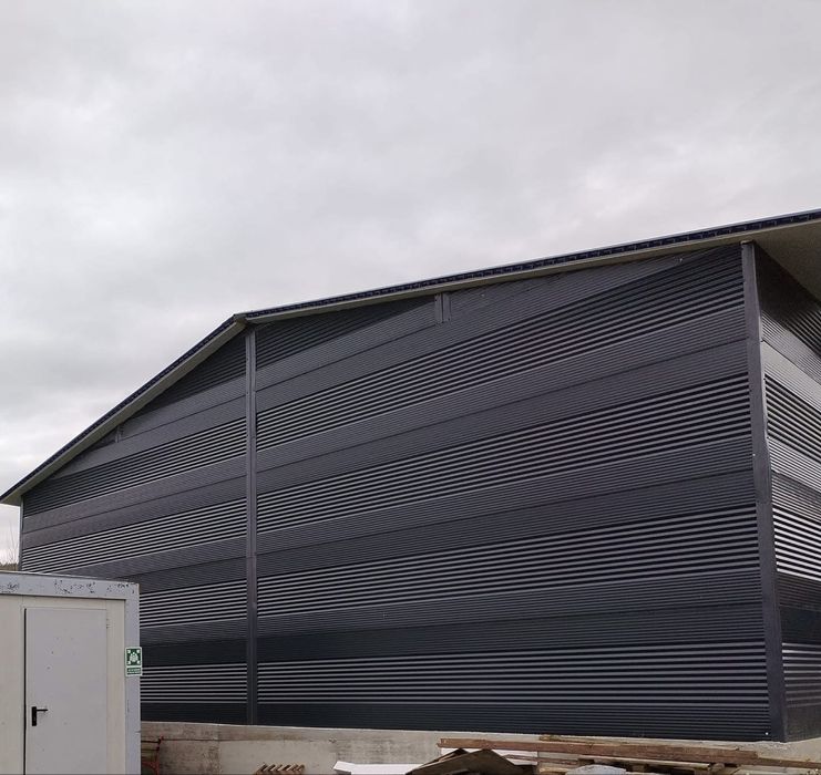 Depozit Panouri Sandwich Stoc permanent Gri antracit