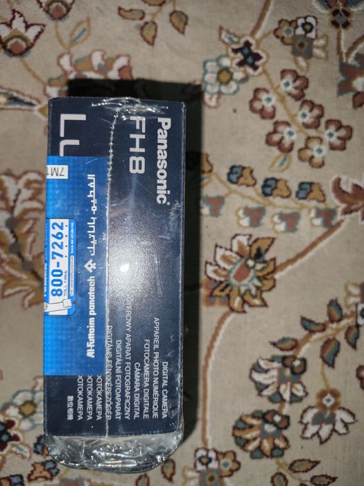 НОВЫЙ Panasonic Lumix FH8 Silver — MADE IN JAPAN (Запечатан) YANGI Pan